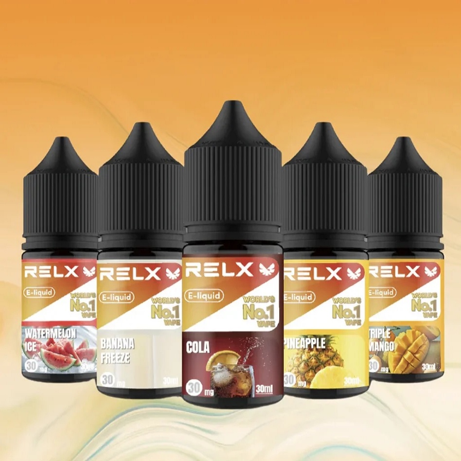 RELX悅刻瓶裝煙油30ml｜水果味丁鹽煙油・現貨供應